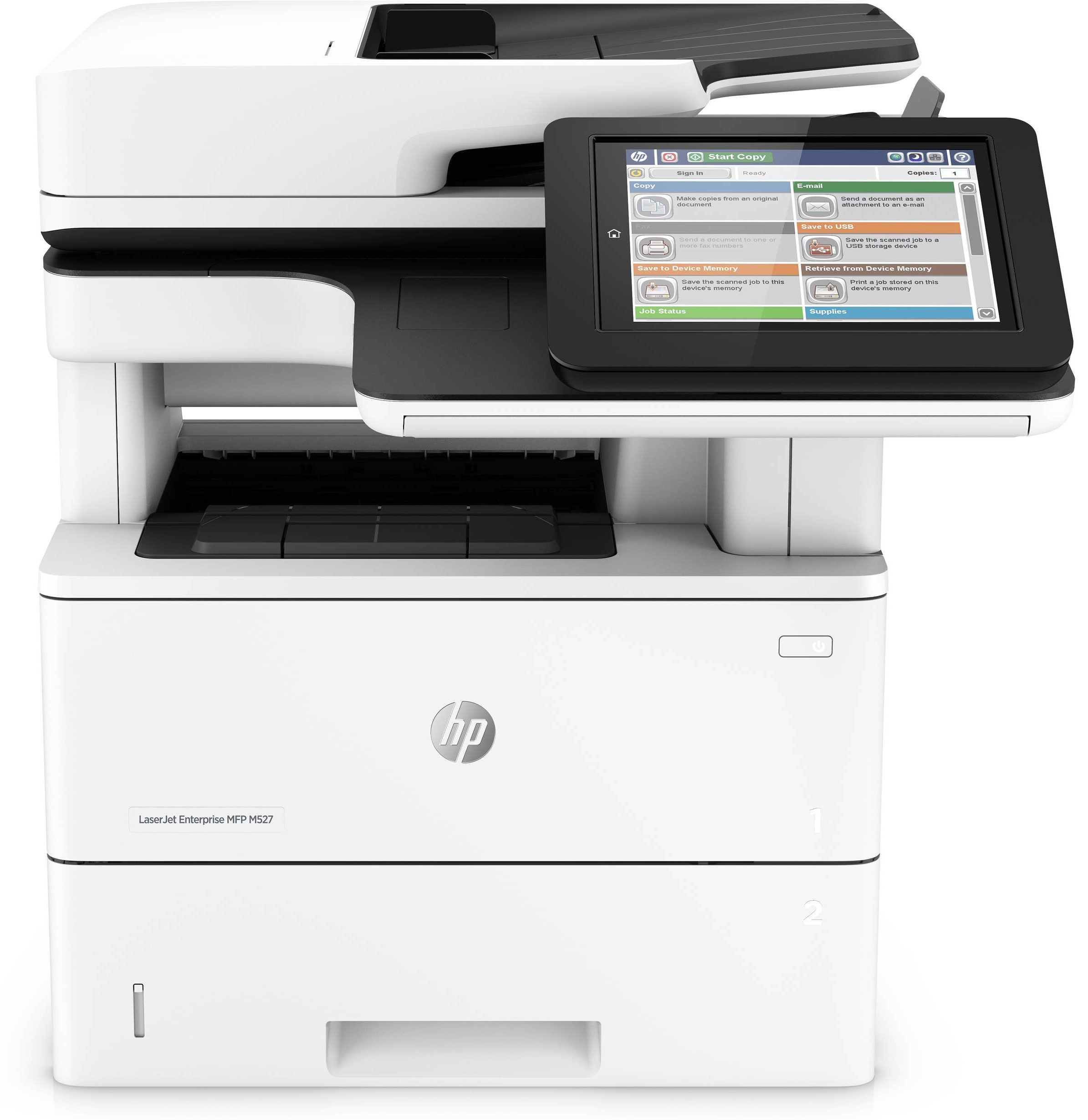 پرینتر استوک سه کاره لیزری سیاه و سفید اچ پی مدل HP Laser Enterprise M527Dn