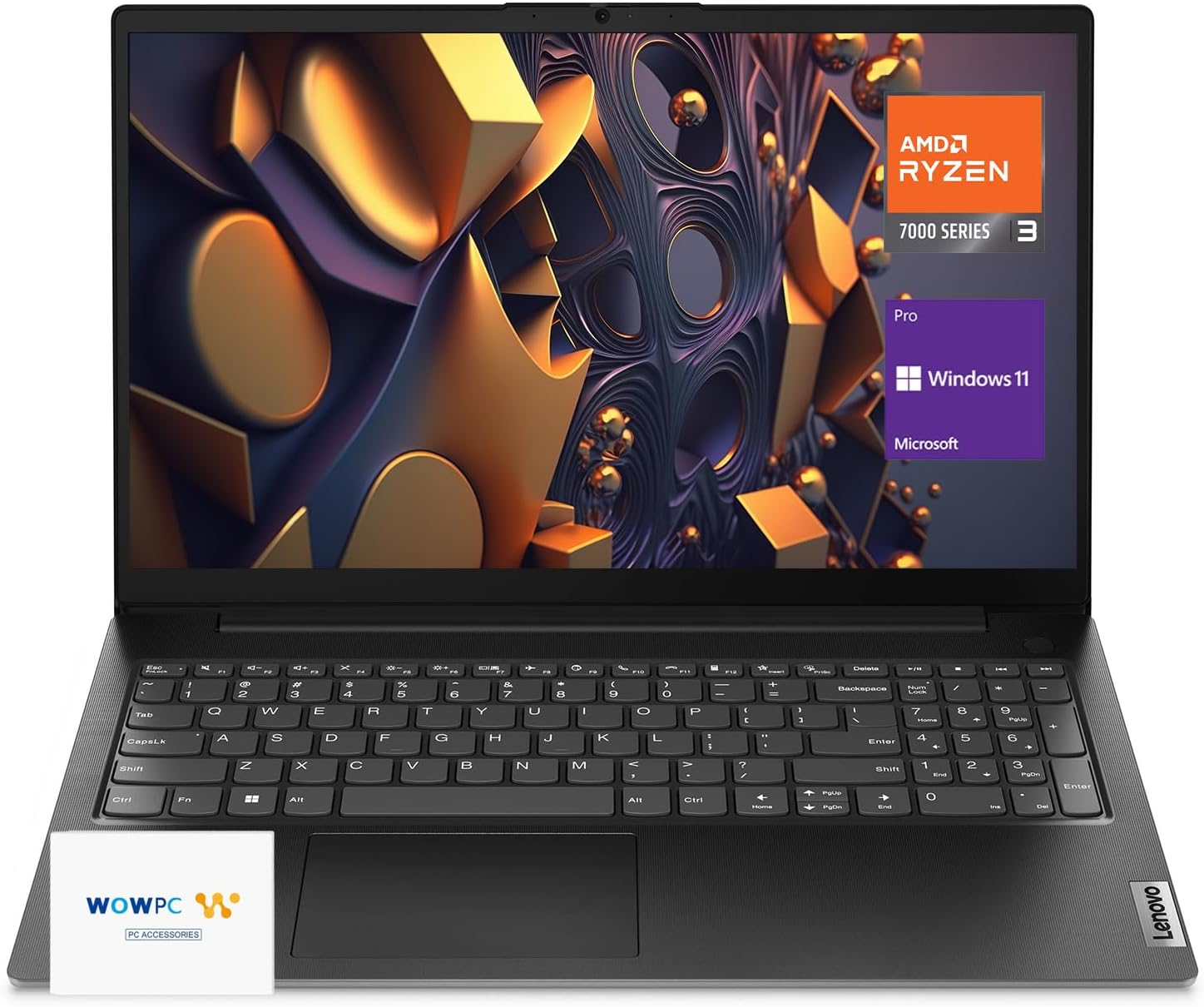 لپ تاپ لنوو 15.6 اینچی مدل Lenovo V15 R3 7320U 8GB 256SSD Radeon 610M