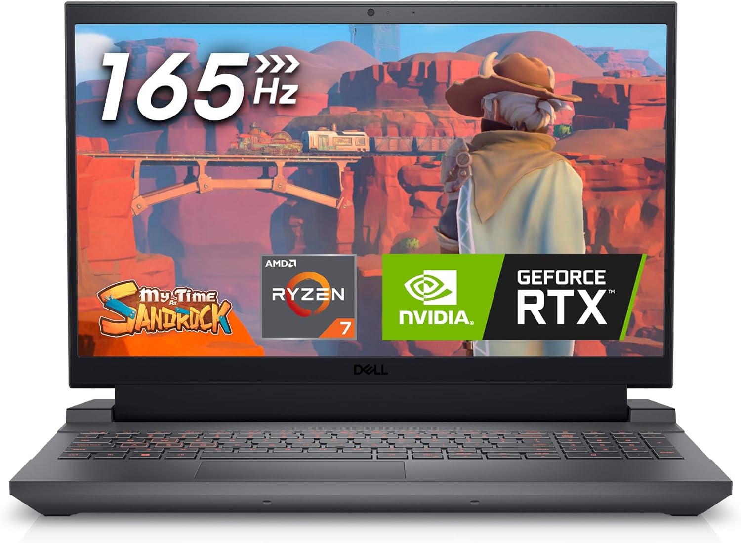 لپ تاپ گیمینگ دل Dell Gaming G15 R7 7840HS 16G 512G SSD 8G RTX 4060