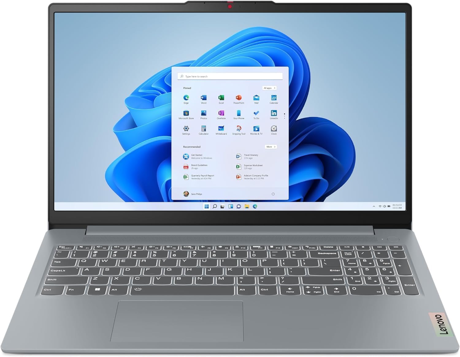 لپ تاپ اپن باکس15.6 اینچ لنوو Lenovo Ideapad Slim3 R7 7730U 8GB 512GB SSD