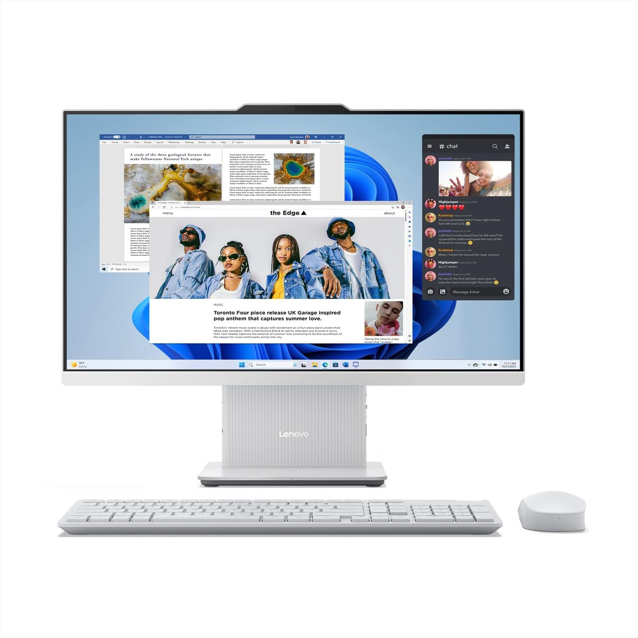 کامپیوتر بدون کیس لنوو All in One Lenovo ADEACENTER 24IRH9 Core i5 13420H 8GB 512G SSD